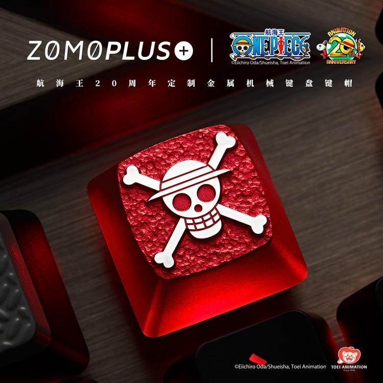 ZOMO Plus Luffy One Piece Artisan Keycap - أكسسوار لوحة مفاتيح